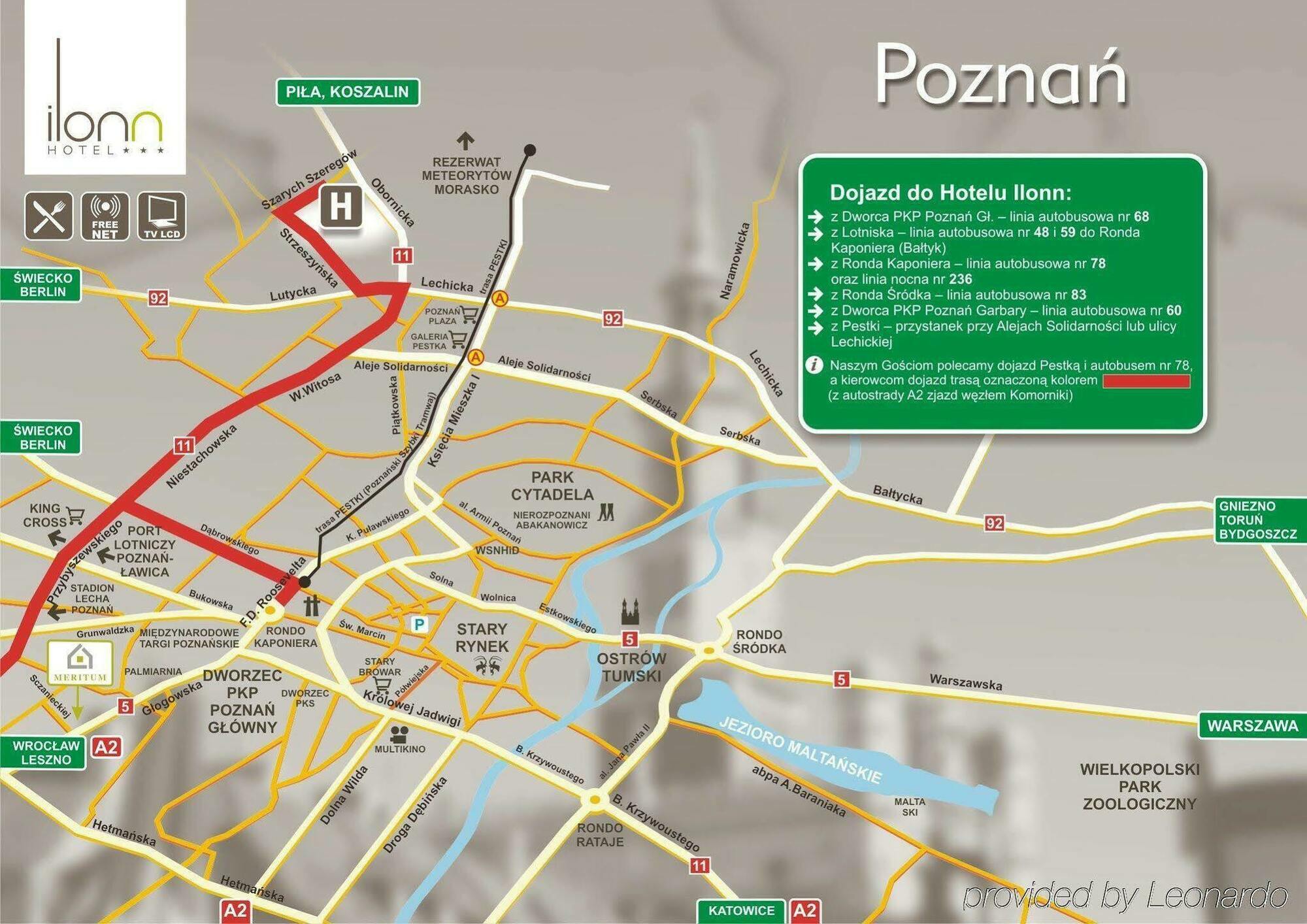Ilonn Hotel Poznan Dış mekan fotoğraf